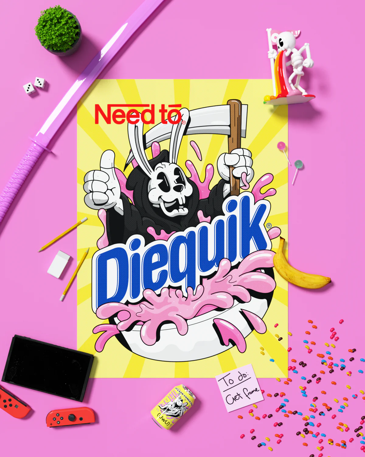 Diequik Art Print - Image 7