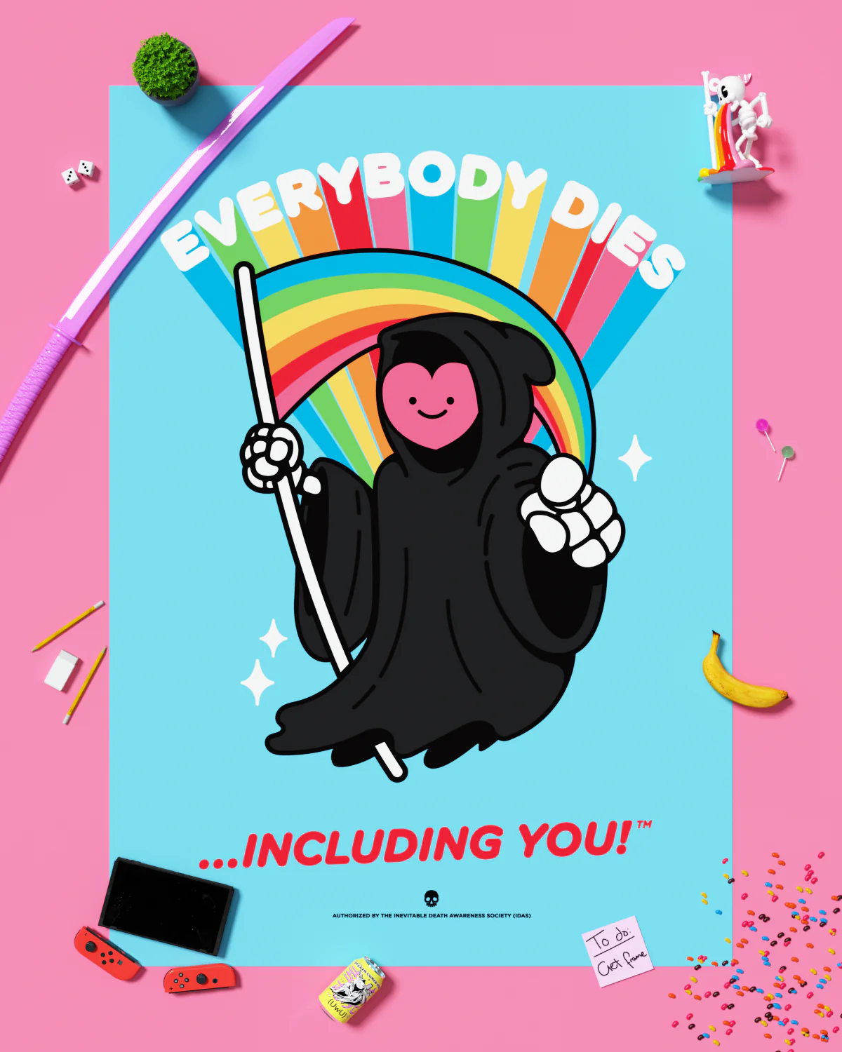 Everybody Dies Art Print - Image 5