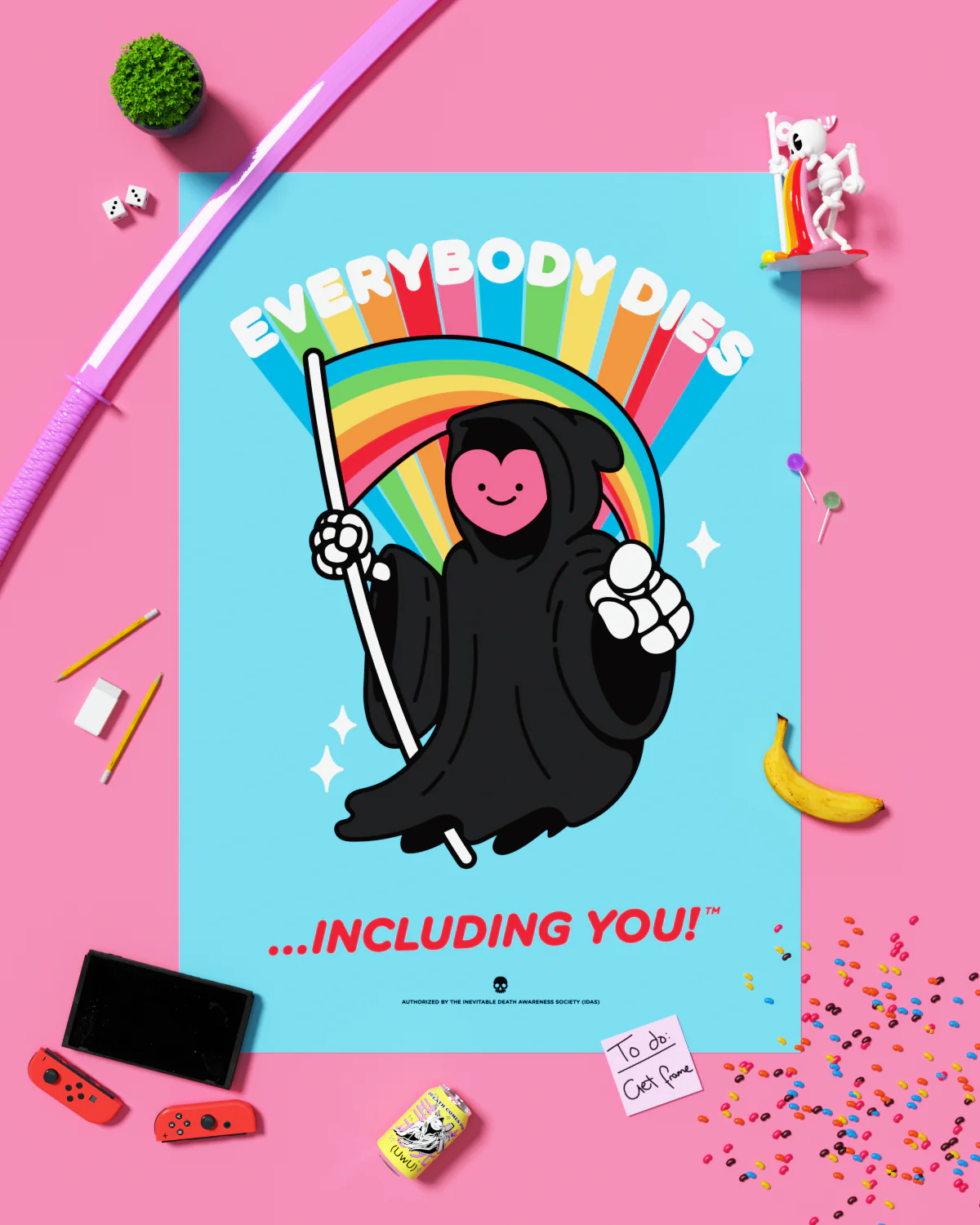 Everybody Dies Art Print - Image 6