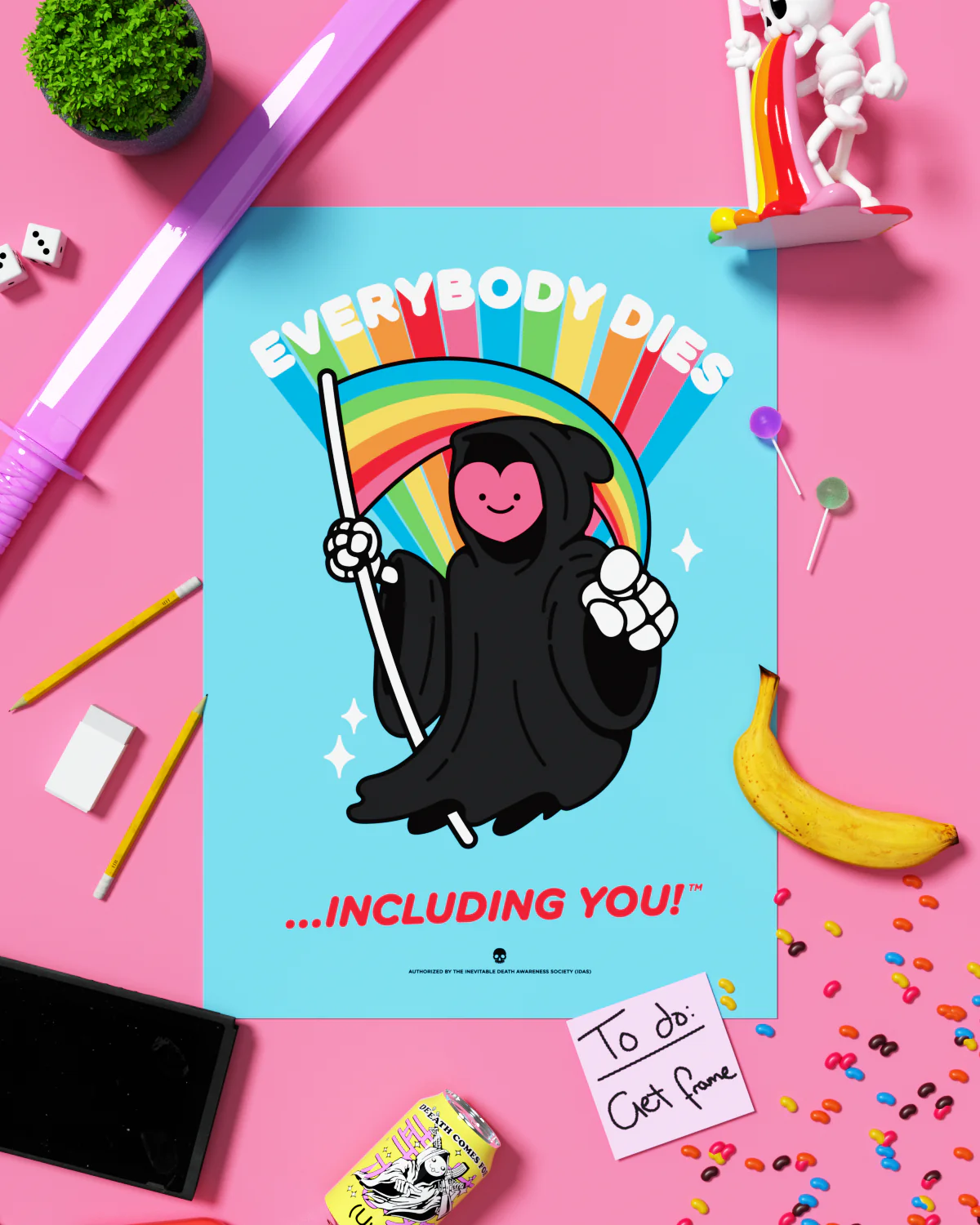 Everybody Dies Art Print - Image 8