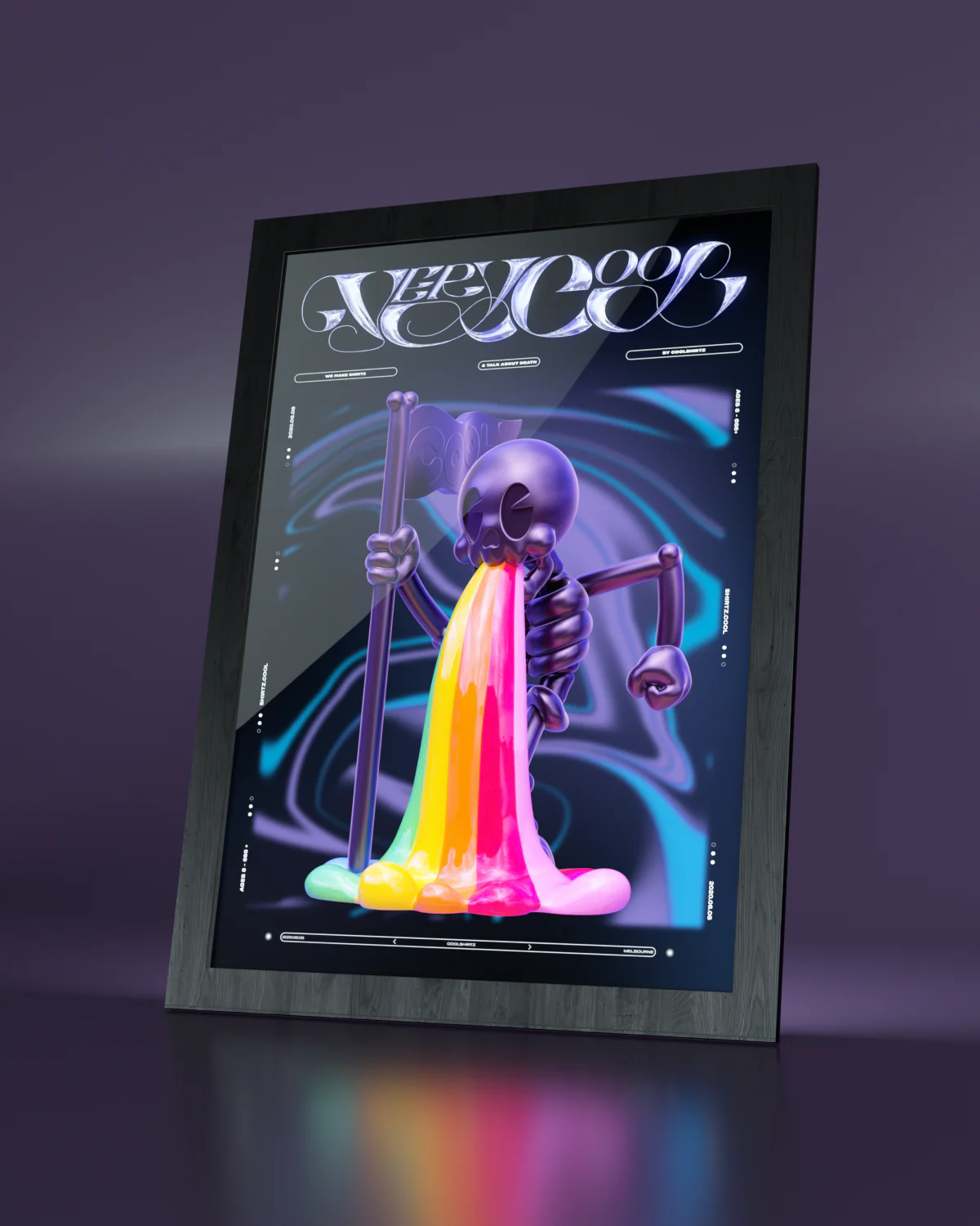 Mr Bones Art Print - Image 3