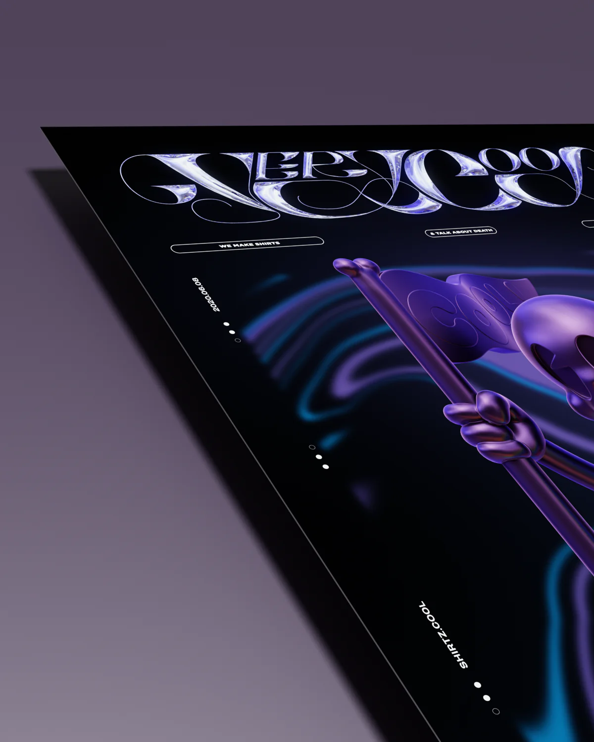 Mr Bones Art Print - Image 4