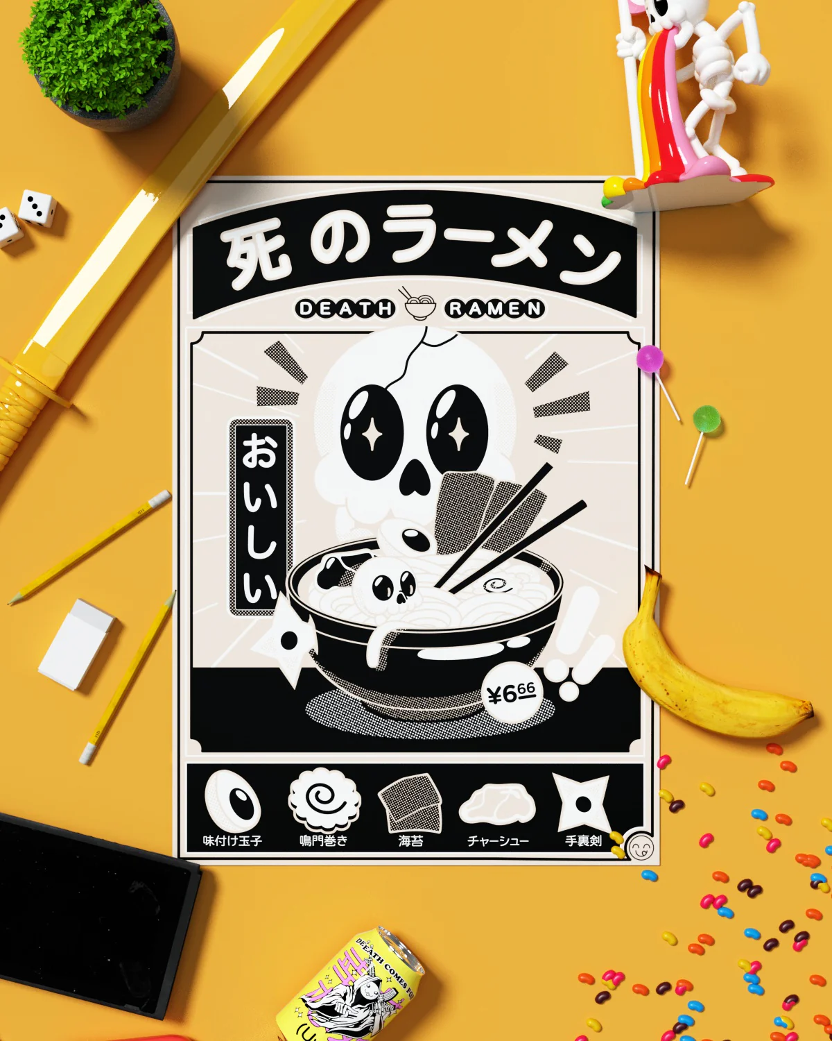 Ramen Art Print - Image 8
